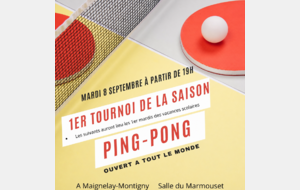 TOURNOI DE RENTREE A MAIGNELAY