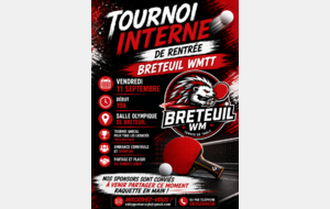 TOURNOI DE RENTREE