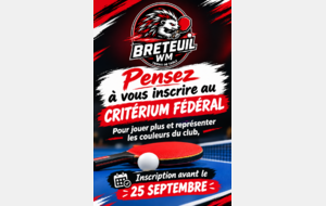PREMIER TOUR DU CRITERIUM FEDERAL
