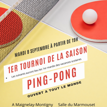 TOURNOI DE RENTREE A MAIGNELAY